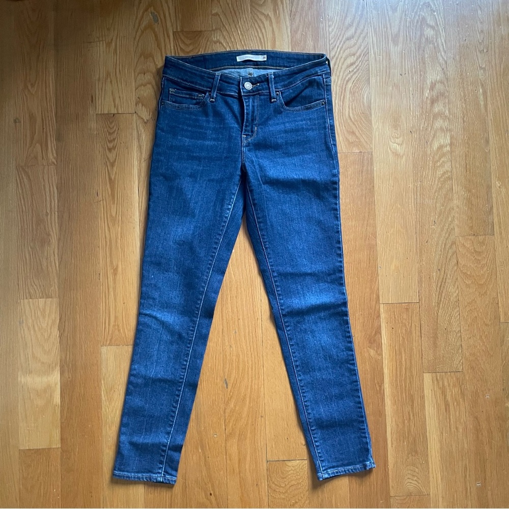 Levi's 711 Skinny Blue Jeans Size 26